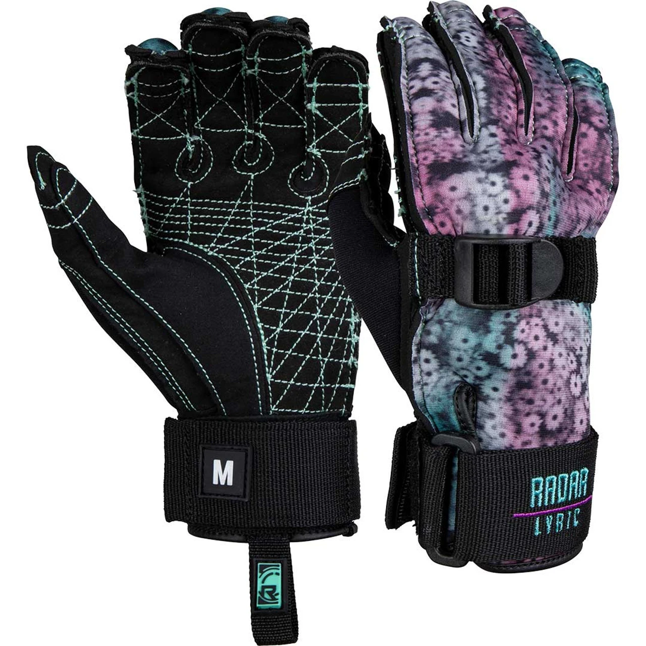 Radar Lyric Inside-Out Women's Water Ski Gloves - 2022 1 Radar Lyric Inside-Out Women's Water Ski Gloves - 2022