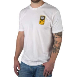 Ronix Game Dude T-Shirt - White -Radar Shop 2023 RONIX SOFTGOODS TEE GAME DUDE MODEL 3 32909.1665602879