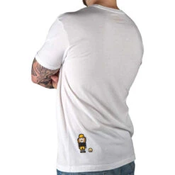 Ronix Game Dude T-Shirt - White -Radar Shop 2023 RONIX SOFTGOODS TEE GAME DUDE MODEL BACK 1 31282.1665602879