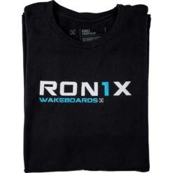 Ronix One T-Shirt - 1260 Black -Radar Shop 2023 RONIX SOFTGOODS TEE ONE FOLDED 22045.1665602565