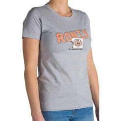 Ronix Spring Break Women's T-Shirt - Heather Grey -Radar Shop 2023 RONIX SOFTGOODS TEE SPRING BREAK MODEL 2 90909.1665605562