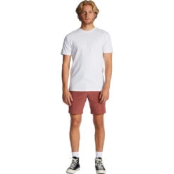 Billabong Crossfire Elastic Submersible Shorts 18" 8 Billabong Crossfire Elastic Submersible Shorts 18" -Radar Shop Billabong Crossfire Elastic Hybrid Boardshort Dusty Red Alternate 2 58008.1674852593