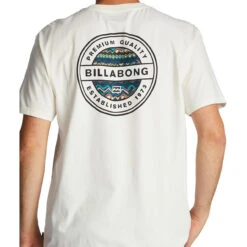 Billabong Rotor SS T-shirt -Radar Shop Billabong Rotor Short Sleeve Tee Shirt Off White Alternate 5 87062.1674852677