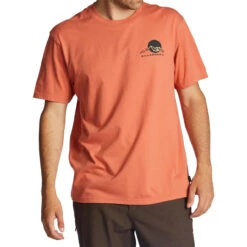 Billabong Sunset SS T-Shirt -Radar Shop Billabong Sunset Short Sleeve Tee Shirt Coral Secondary 1 50548.1674847171