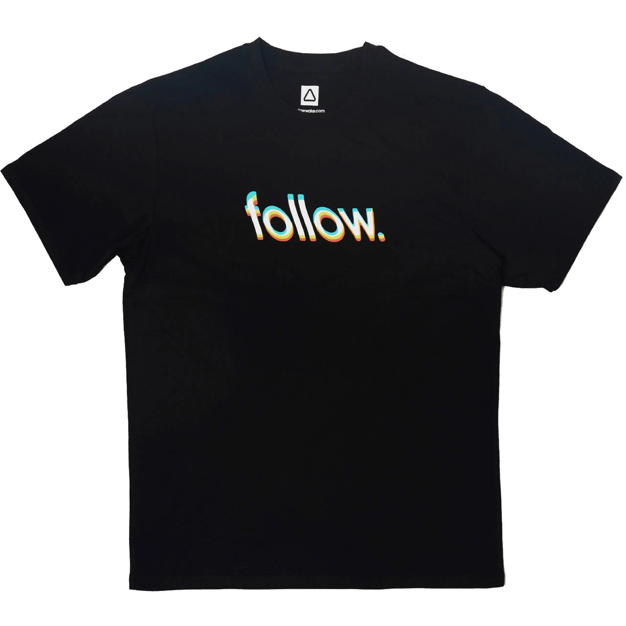 Follow Glitch Tee - Black 1 Follow Glitch Tee - Black