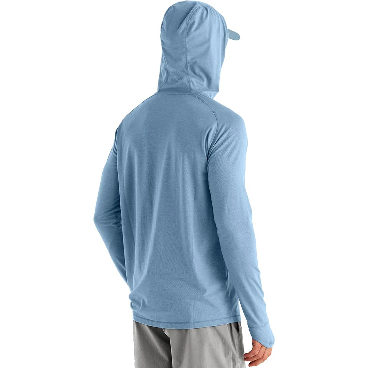 Free Fly Men's Clearwater Hoodie - Blue Fog 2 Free Fly Men's Clearwater Hoodie - Blue Fog - Image 2