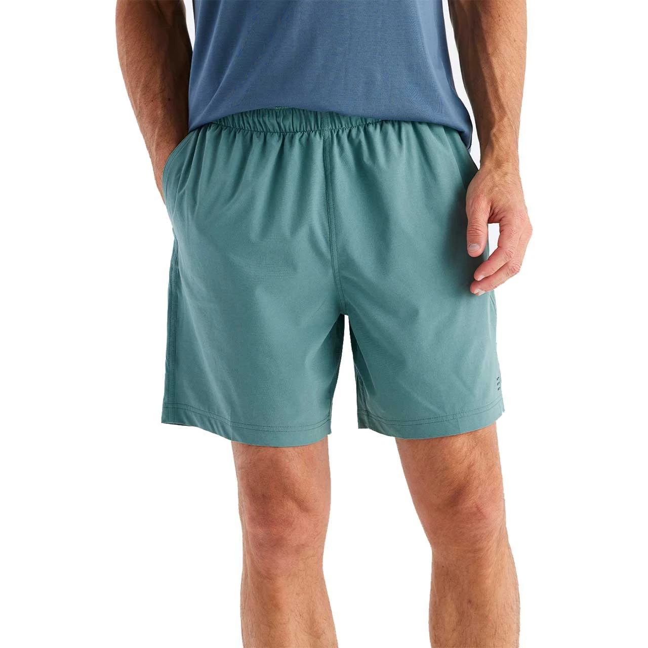 Free Fly Men's Breeze Short - 6" Sabal Green 1 Free Fly Men's Breeze Short - 6" Sabal Green