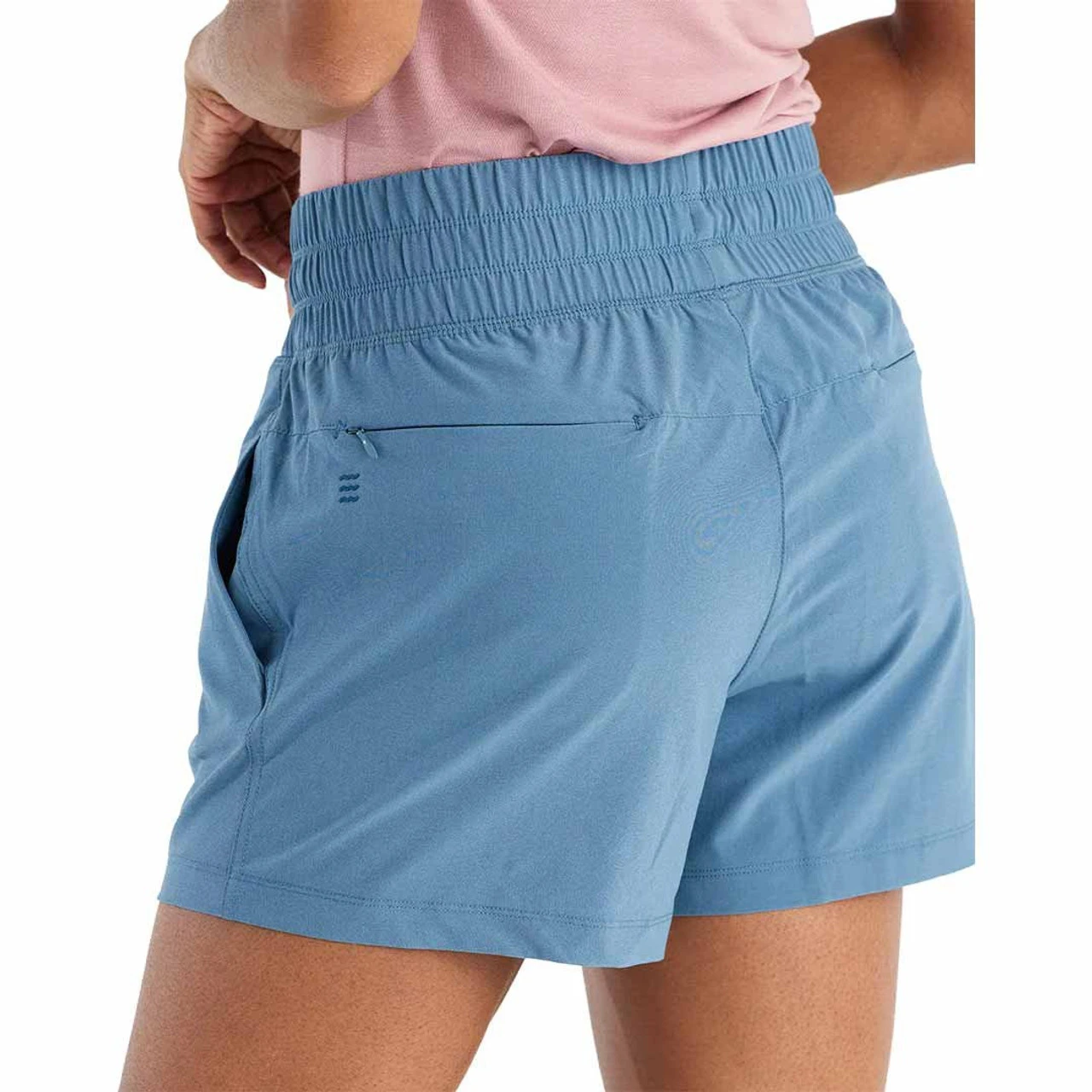 Free Fly Women's Pull-On Breeze Short - Pacific Blue 2 Free Fly Women's Pull-On Breeze Short - Pacific Blue - Image 2