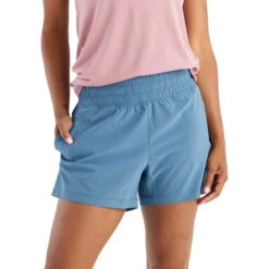 Free Fly Women's Pull-On Breeze Short - Pacific Blue