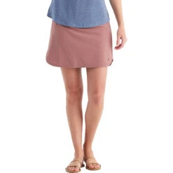 Free Fly Women's Bamboo-Lined Breeze Skort 6 Free Fly Women's Bamboo-Lined Breeze Skort -Radar Shop Free Fly Apparel Womens breeze skort light sangria Front 04885.1678907894