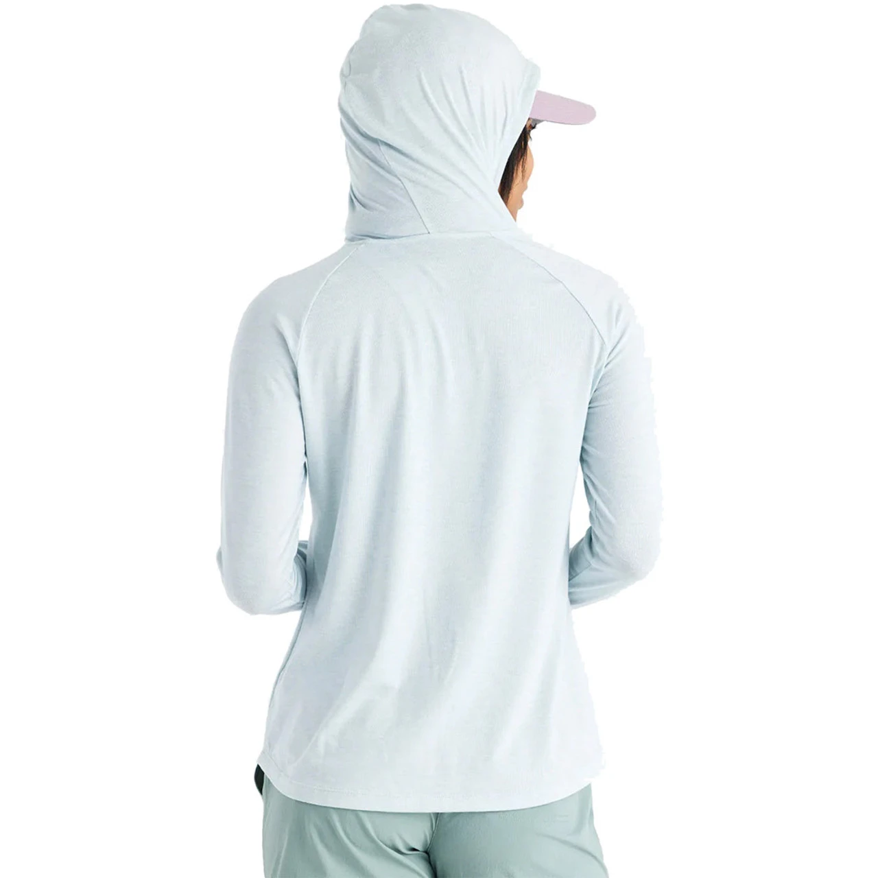 Free Fly Women's Clearwater Hoodie - Heather Tide Pool 2 Free Fly Women's Clearwater Hoodie - Heather Tide Pool - Image 2