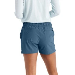 Best Seller -Radar Shop Free Fly Apparel Womens latitude short blue dusk back 98353.1678907520