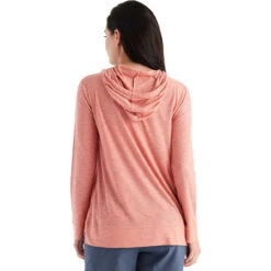 Best Seller -Radar Shop Free Fly Apparel Womens slub hoody bright clay back 33439.1678911006