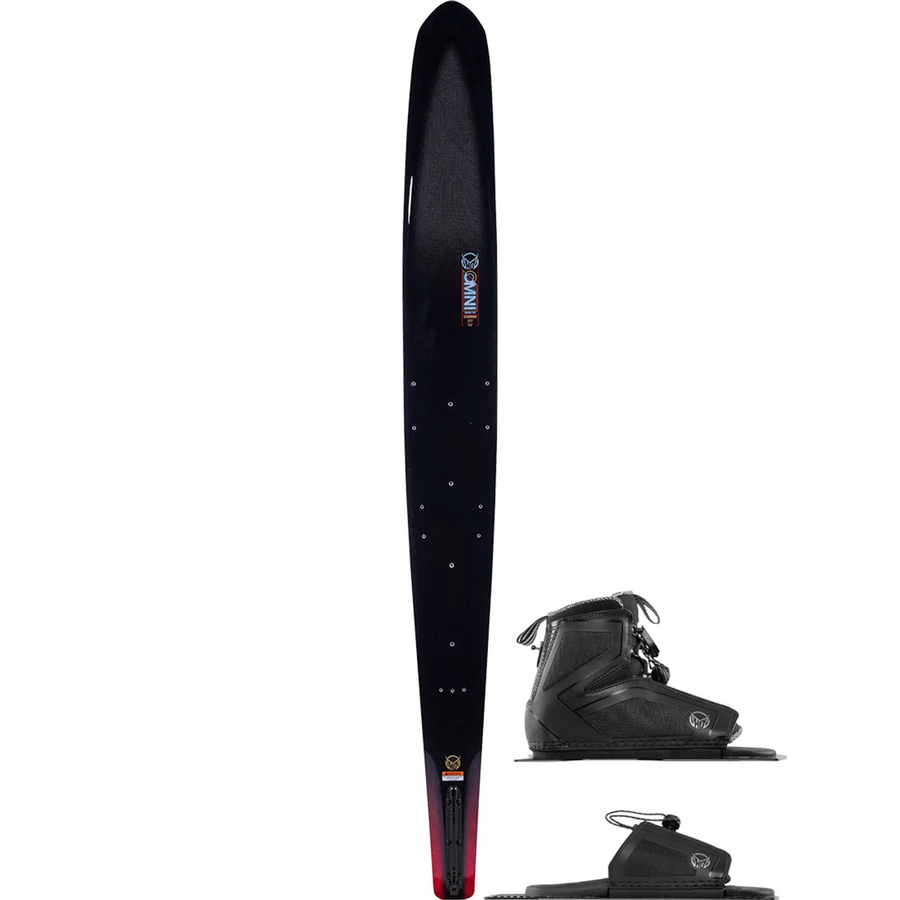 HO Carbon Omni Wide Water Ski W/ Stance 110 ARTP - 2023 1 HO Carbon Omni Wide Water Ski W/ Stance 110 ARTP - 2023