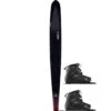 HO Carbon Omni Wide Water Ski W/ Double Stance 110 Bindings - 2023