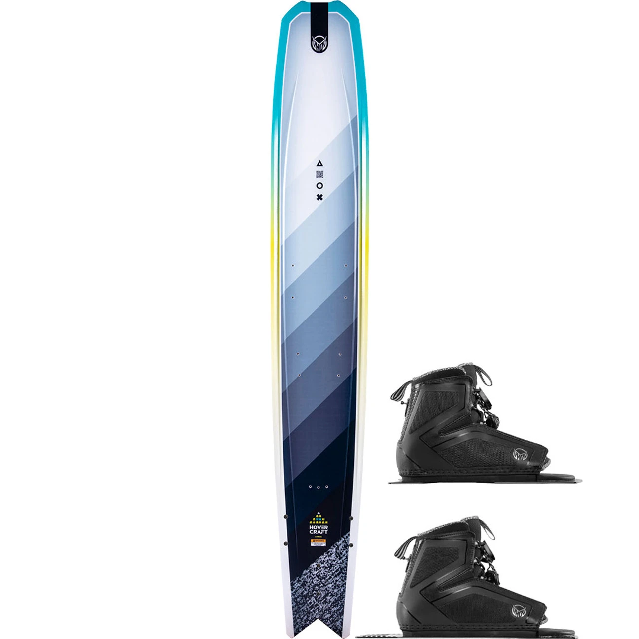 HO Hovercraft Water Ski W/ Double Stance 110 Bindings - 2023 - Teal 1 HO Hovercraft Water Ski W/ Double Stance 110 Bindings - 2023 - Teal