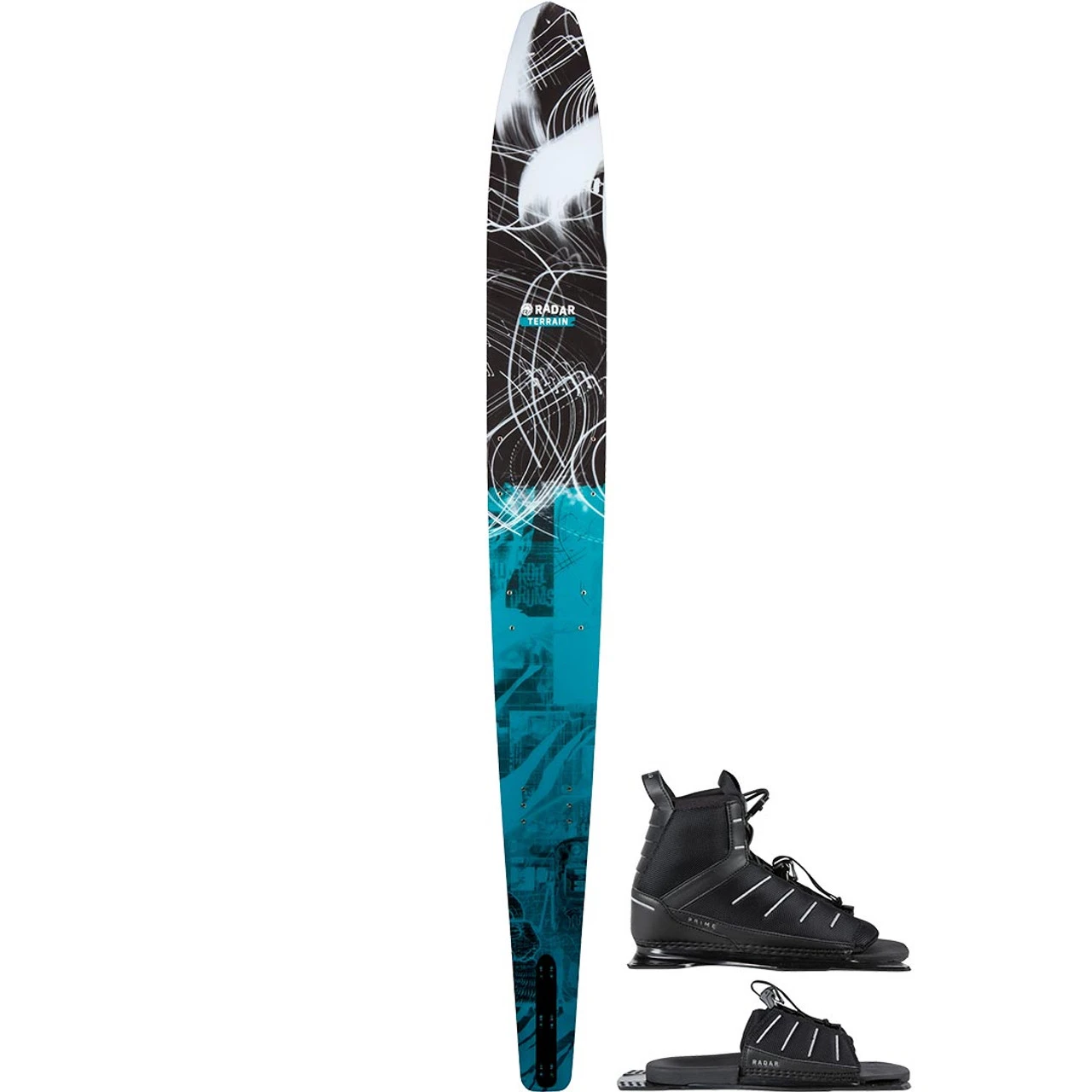 Radar Terrain Water Ski W/ Prime RTP - 2023 1 Radar Terrain Water Ski W/ Prime RTP - 2023