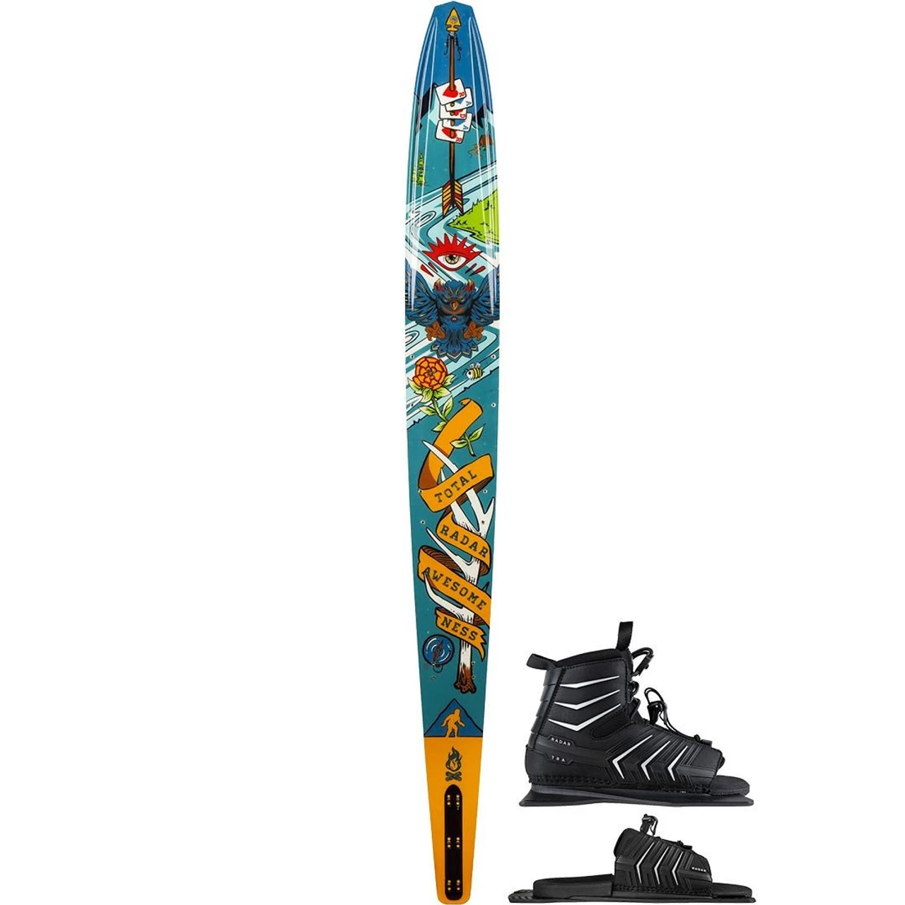 Radar T.R.A. Boy's Water Ski W/ T.R.A. And ARTP - 2023 1 Radar T.R.A. Boy's Water Ski W/ T.R.A. And ARTP - 2023