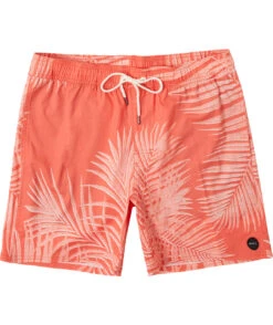RVCA Barnes Elastic Boardshorts 17" - Fiesta