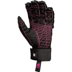 Radar Lyric Inside-Out Women's Water Ski Gloves - Black/White -Radar Shop Radar 2023 Lyric Womens Slalom Waterski Glove Palm 62599.1662734952