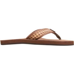 Rainbow Bently Luxury Leather Sandal - Nogales Wood 8 Rainbow Bently Luxury Leather Sandal - Nogales Wood -Radar Shop Rainbow Bently Single Layer Luxury Leather Sandal Nogales Wood Right 51787.1656428436