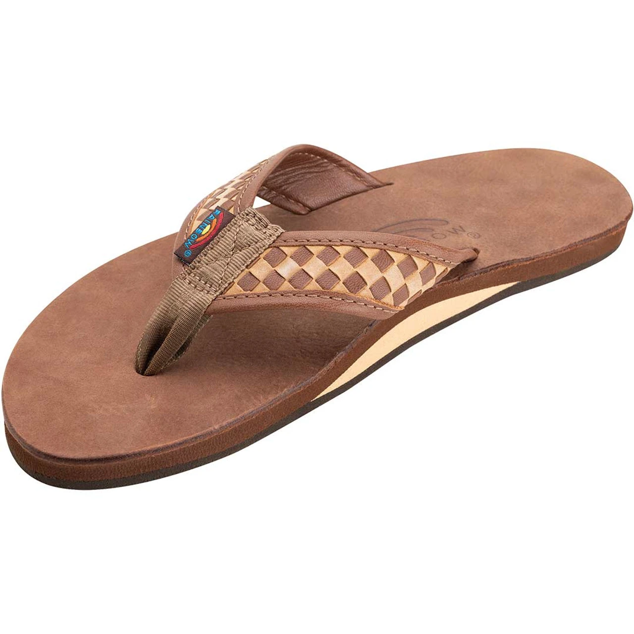 Rainbow Bently Luxury Leather Sandal - Nogales Wood 1 Rainbow Bently Luxury Leather Sandal - Nogales Wood