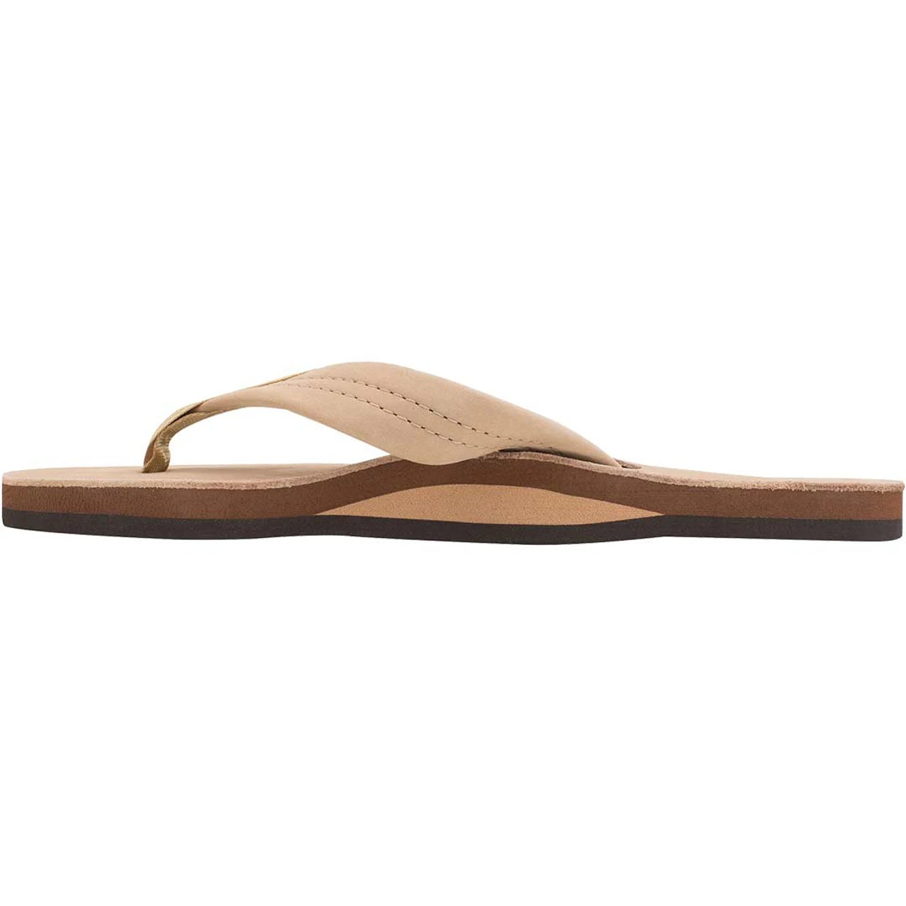 Rainbow Ladies Single Layer Premier Leather Sandal With Arch Support - Sierra Brown 2 Rainbow Ladies Single Layer Premier Leather Sandal With Arch Support - Sierra Brown - Image 2