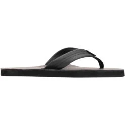 Rainbow Single Layer Classic Leather Sandal With Arch Support - Black 8 Rainbow Single Layer Classic Leather Sandal With Arch Support - Black -Radar Shop Rainbow Rainbow Single Layer Classic Leather with Arch Support 1 inch Strap Black right side 96806.1656422550