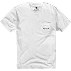 Vissla Hideaway Premium Pocket Tee - White