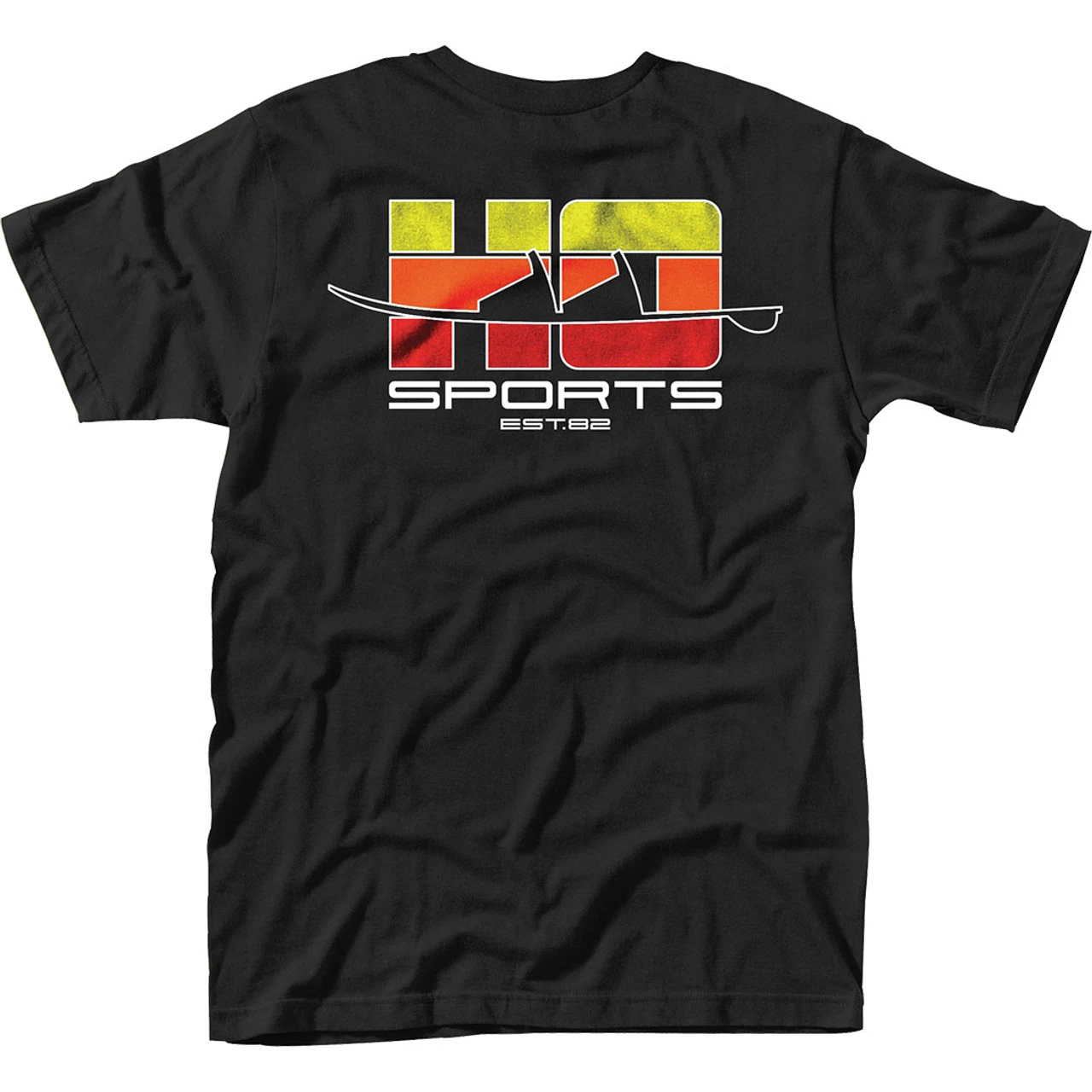 HO Retro T-Shirt - Black 2 HO Retro T-Shirt - Black - Image 2